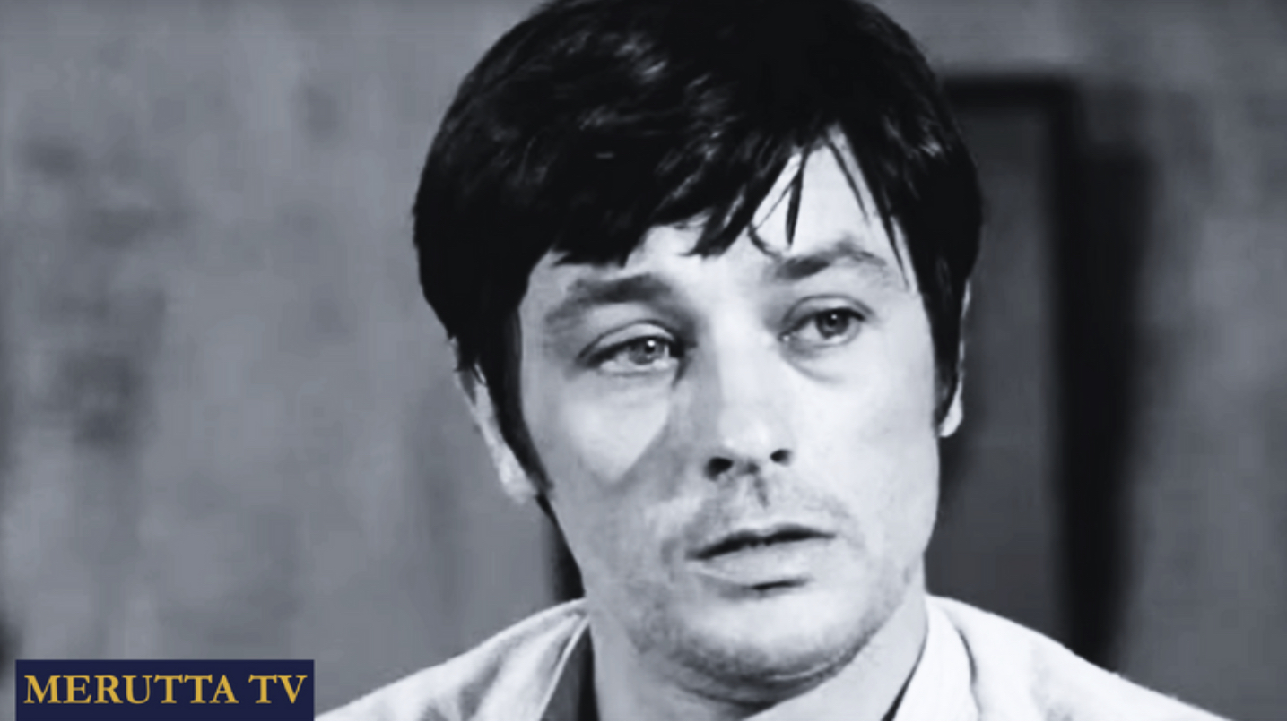 Black and white portrait of Simone Signoret in La Veuve Couderc (1971)